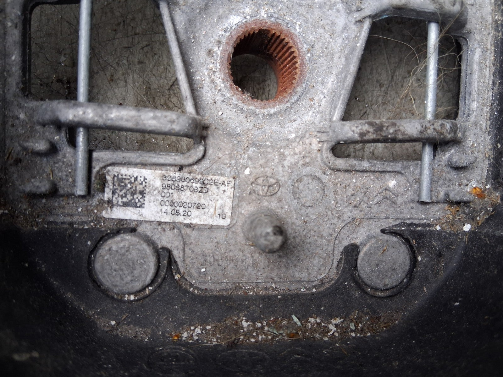 2021 VAUXHALL VIVARO MK3 STEERING WHEEL 98088708ZD