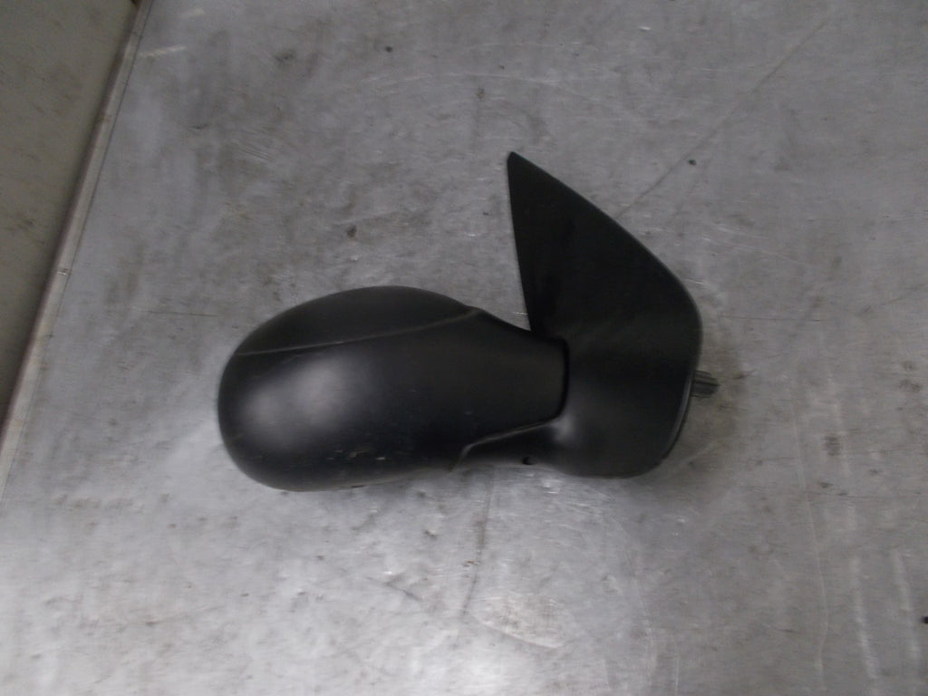 PEUGEOT 206 OS/ DRIVER SIDE MANUAL WING MIRROR BLACK CP5015000