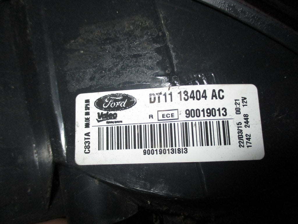 FORD TRANSIT CONNECT 2015 DRIVER OFF SIDE REAR LIGHT OSR DT1113404AC