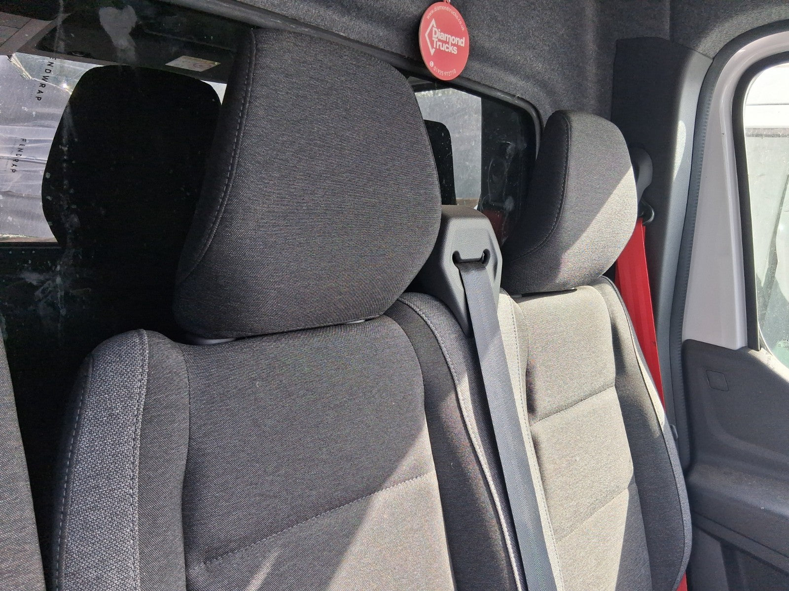 2025 RENAULT MASTER MK4 NSF PASSENGER FRONT TWIN COMPLETE SEAT ARMREST FABRIC