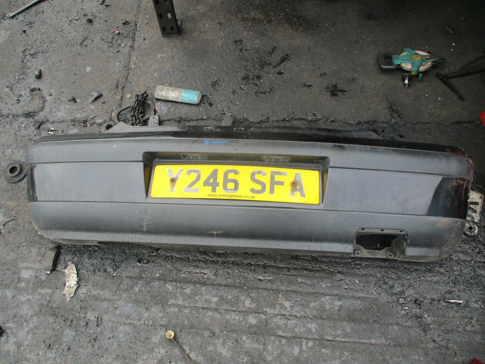 SEAT IBIZA 6K MK2 COMPLETE REAR BUMPER BLACK