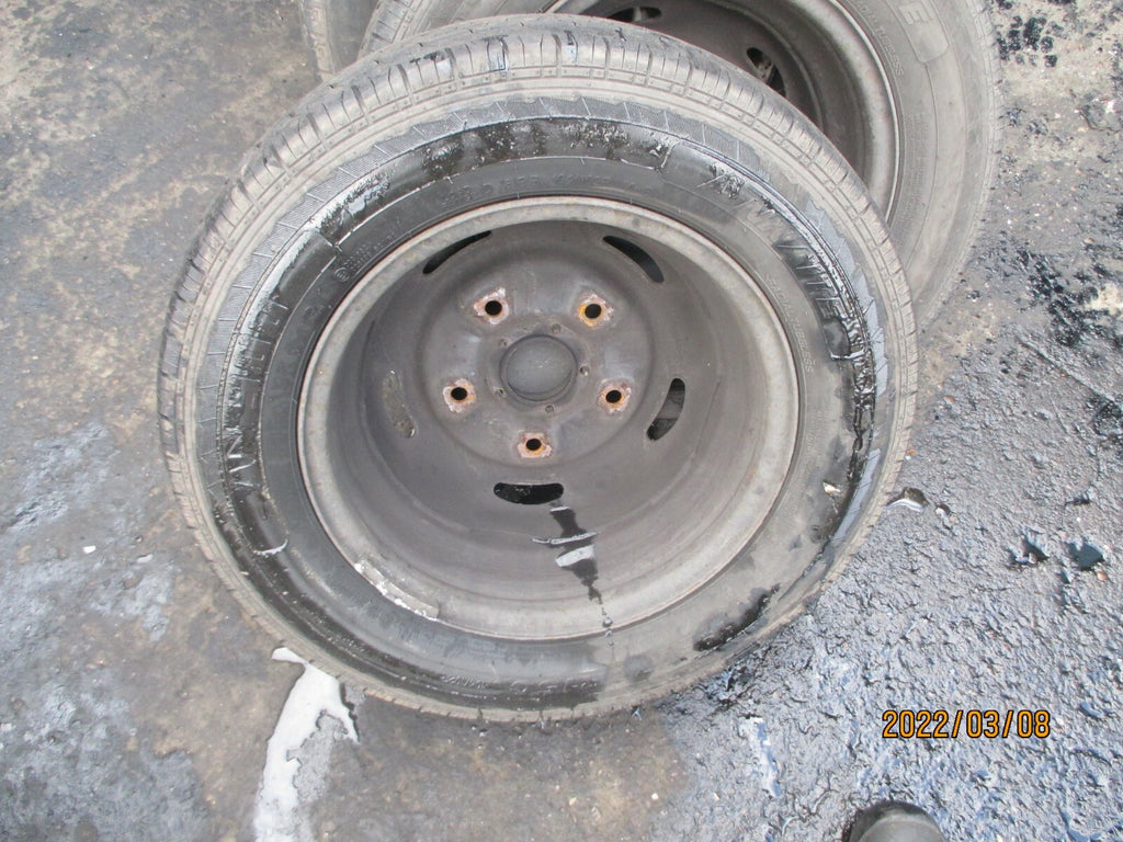 FORD TRANSIT 2004 MK6 STEEL WHEEL WITH TYRE 195/70R15 ANNAITE 195 70 15 INCH