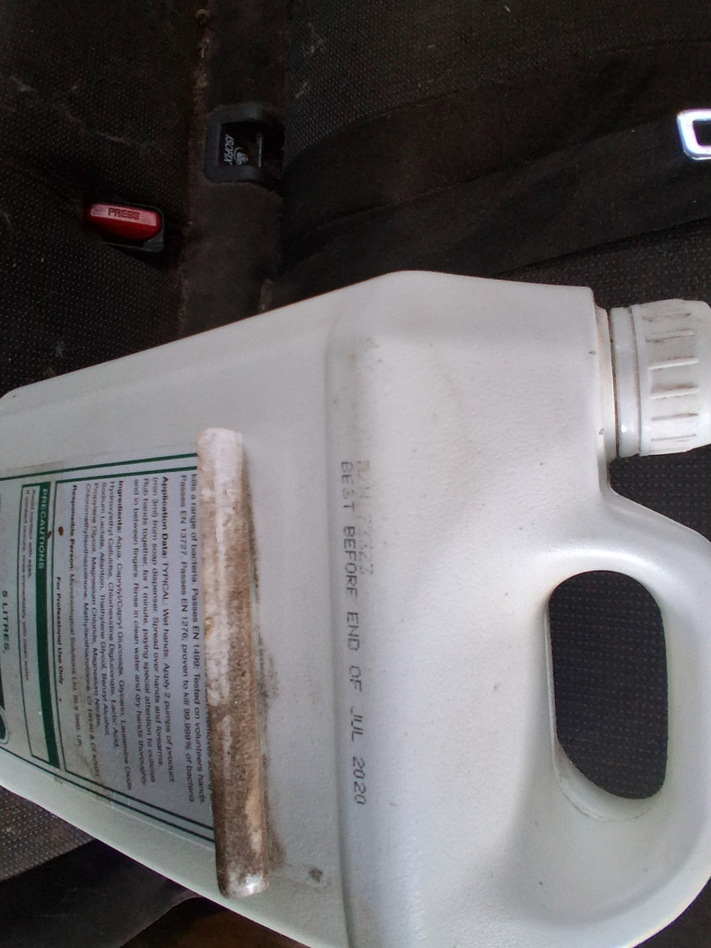 HANDBAC UNPERFUMED ANTIBACTERIAL HANDWASH 5L