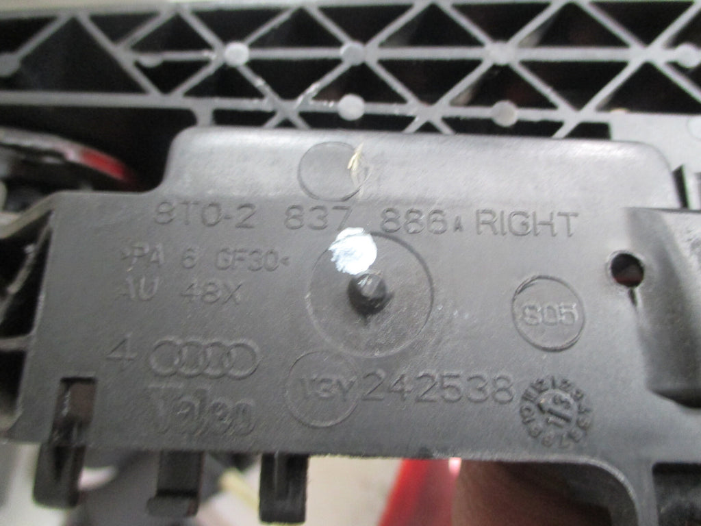 AUDI A4 B8 2014 OSR DRIVER SIDE REAR DOOR LOCK MECHANISM 8T02837886