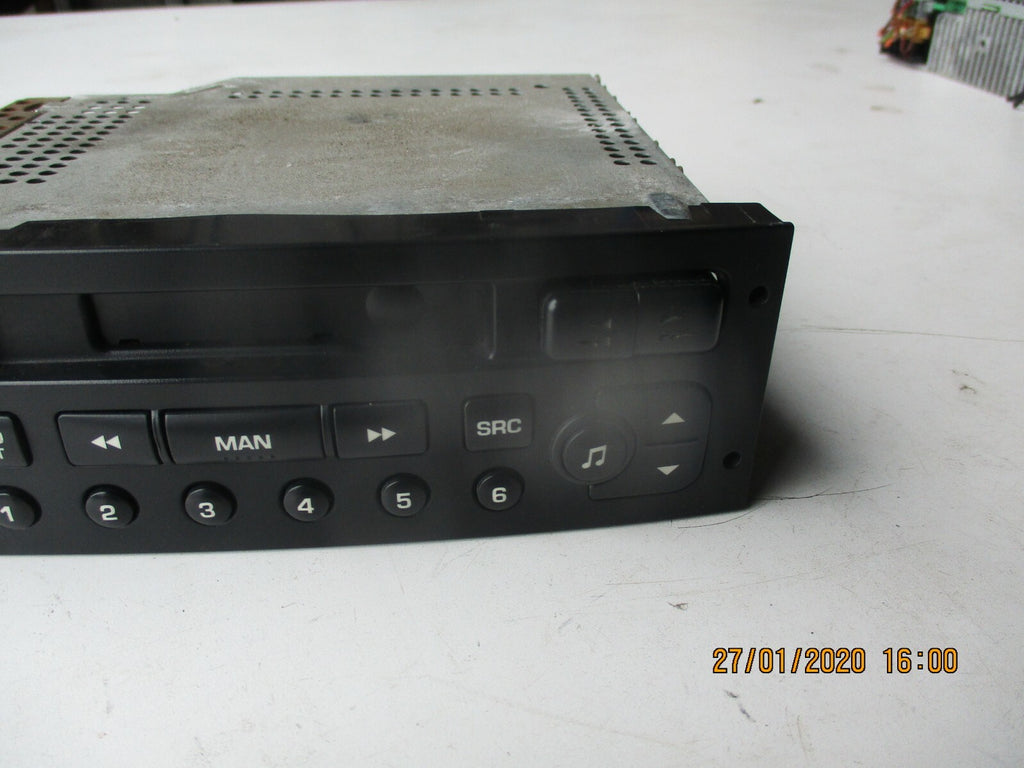 PEUGEOT 307 MK1 2005 AM FM RADIO STEREO TAPE CASSETTE PLAYER HEAD UNIT 96454436