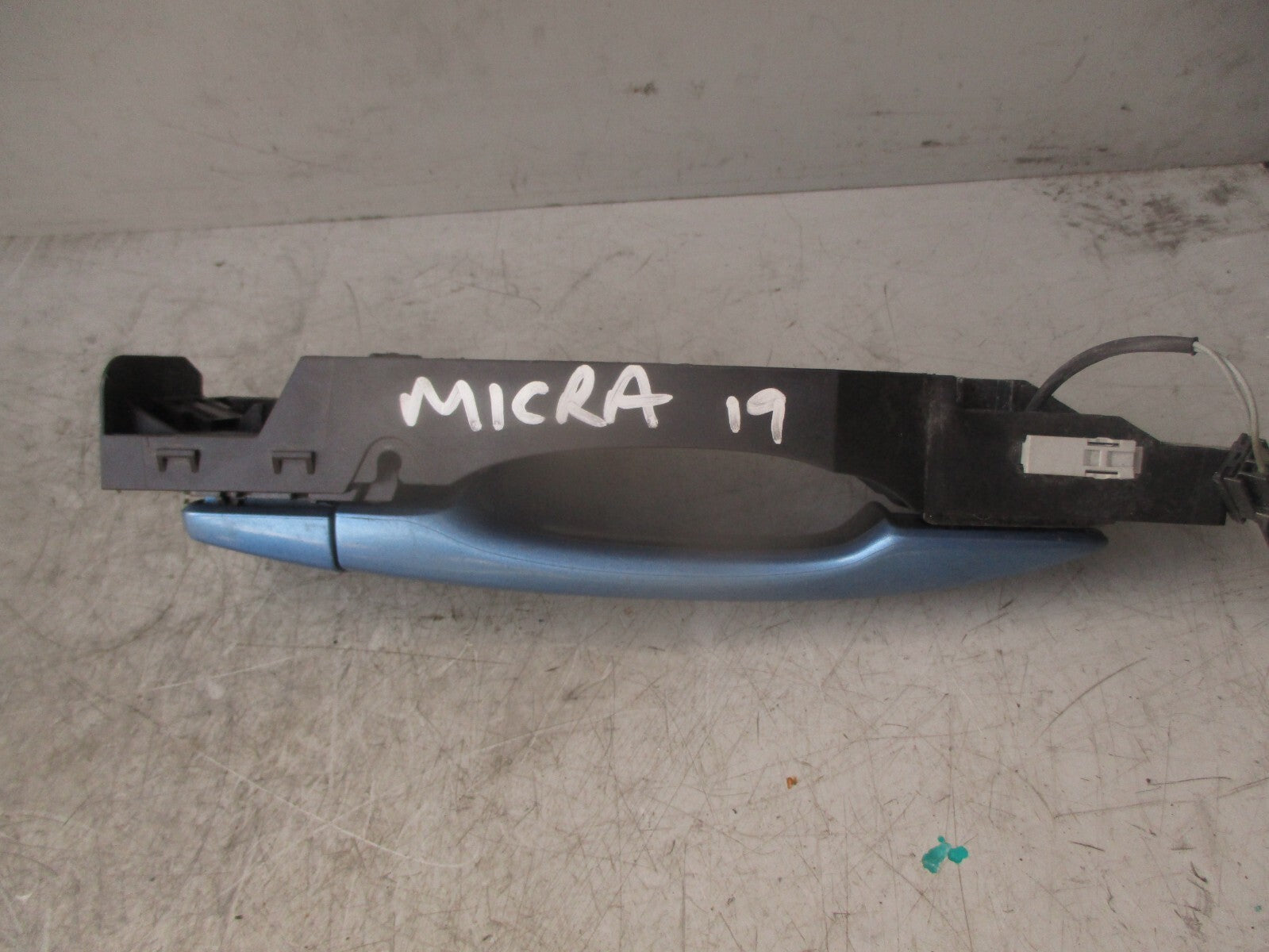 2019 NISSAN MICRA K14 MK5 NSF PASSENGER FRONT LEFT EXTERIOR DOOR HANDLE
