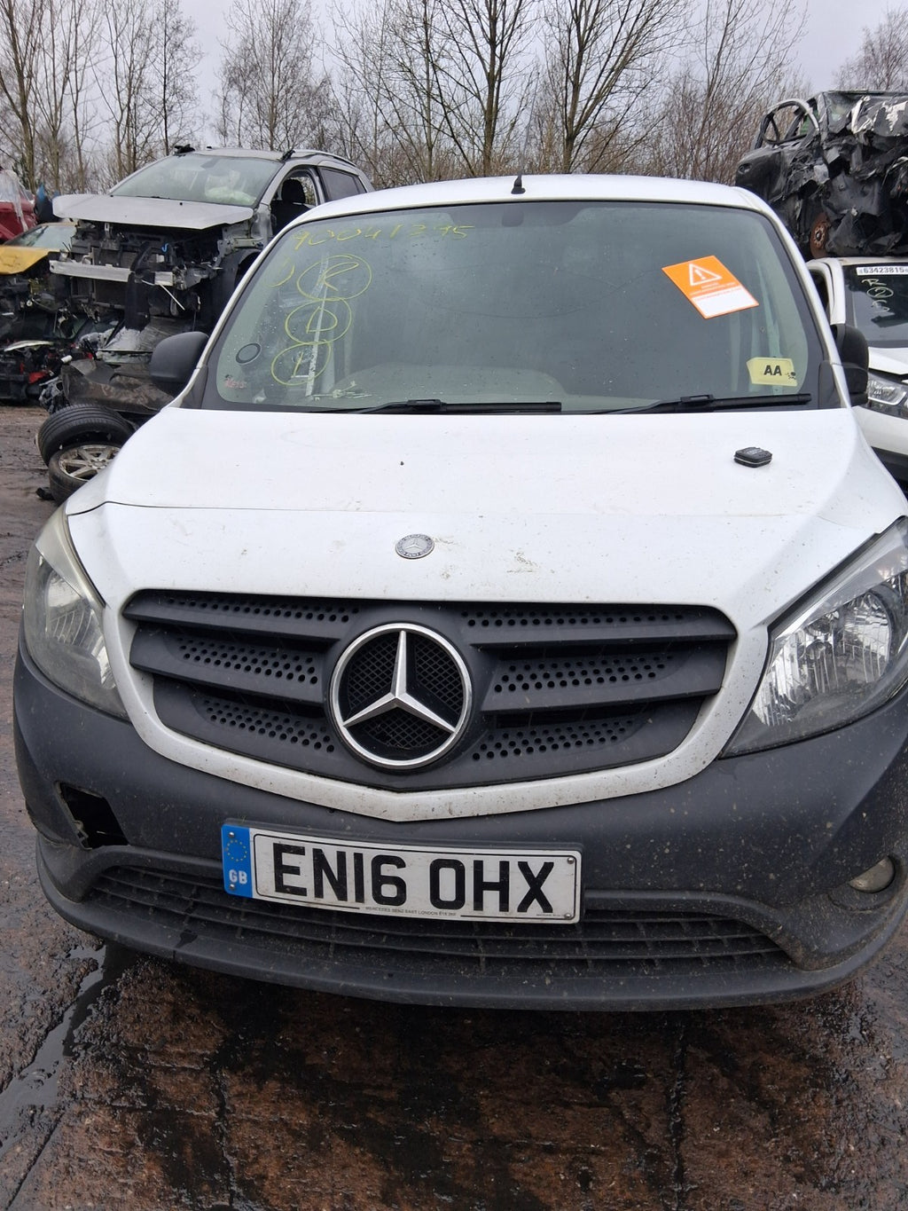 2016 MERCEDES CITAN W415 OSF DRIVER SIDE FRONT RIGHT EXTERIOR DOOR HANDLE