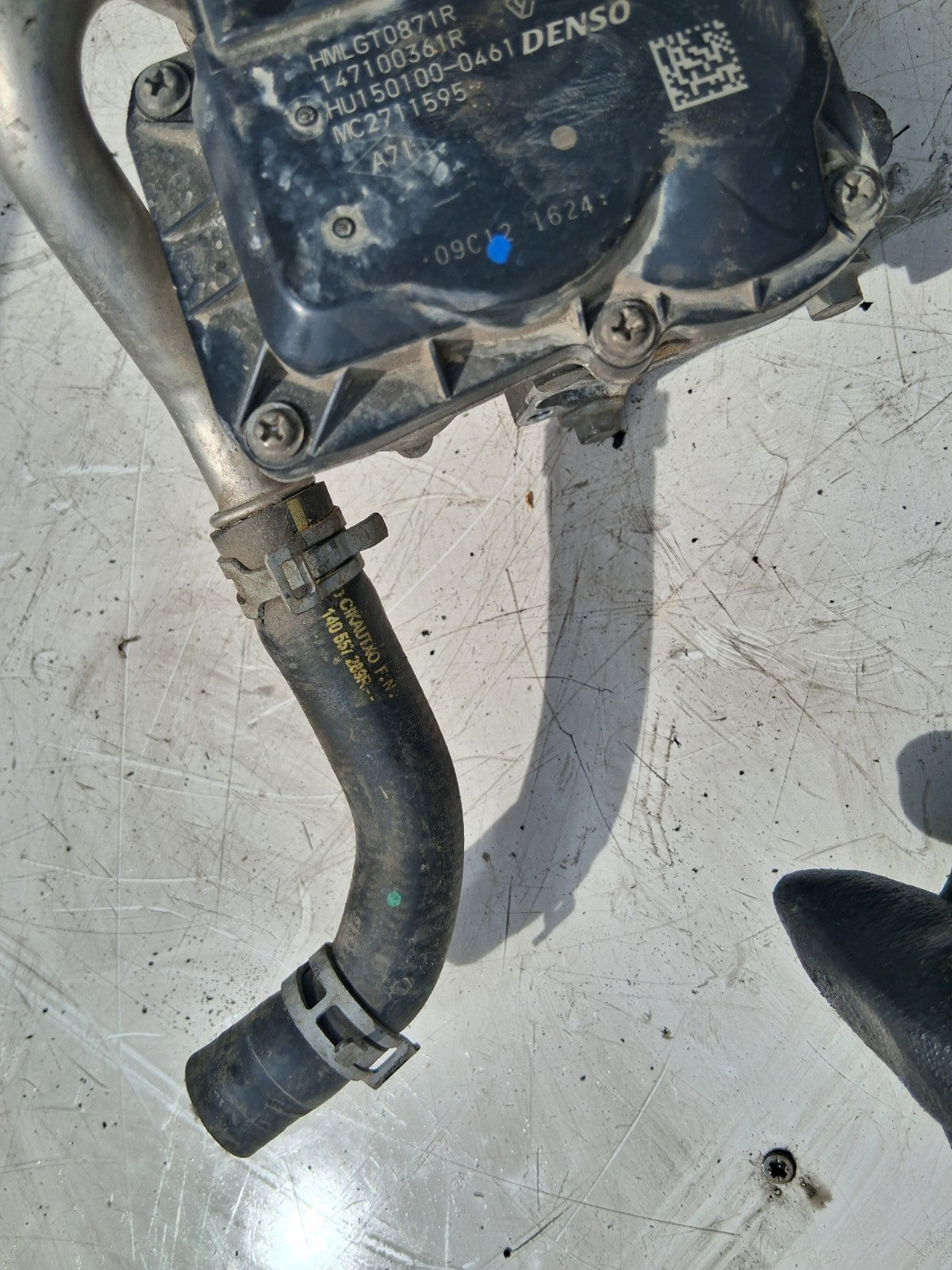 2020 RENAULT KANGOO MK2 EGR VALVE WITH COOLER 147359823R 147100361R
