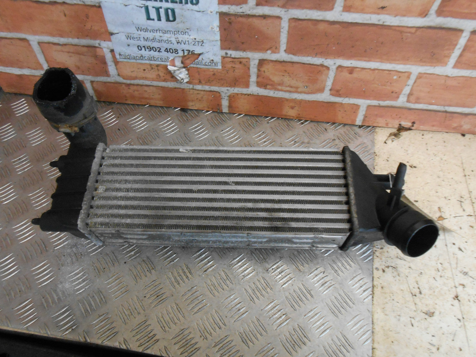 FIAT ULYSSE 2003 MK2 2.0 2.2 DIESEL INTERCOOLER RADIATOR 1489396080