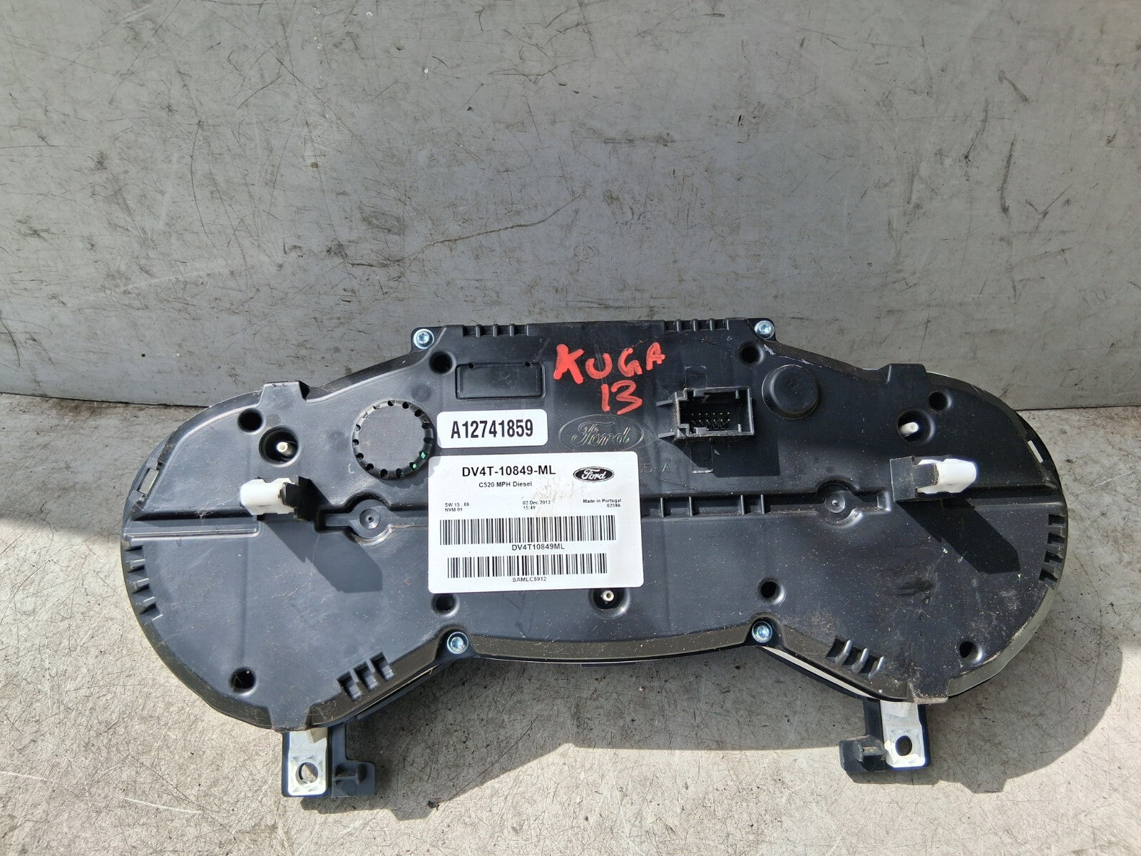 2013 FORD KUGA MK2 2.0 DIESEL SPEEDO METER INSTRUMENT CLUSTER DV4T10849ML