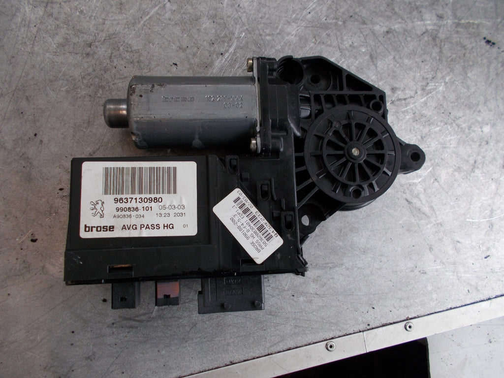 2003 PEUGEOT 307 SW EST 5DR NSF PASSENGER SIDE FRONT WINDOW MOTOR 9637130980