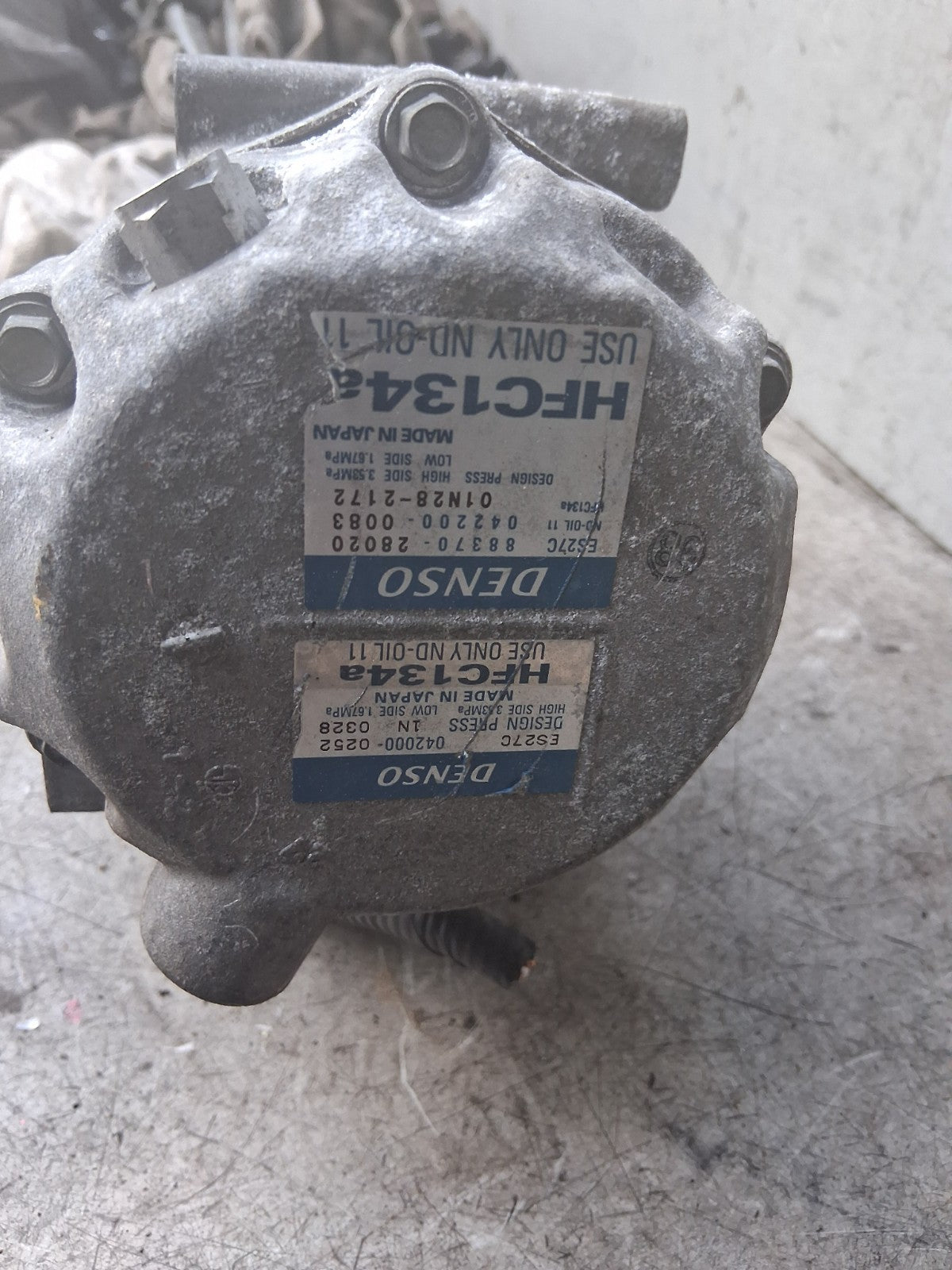 2011 TOYOTA ESTIMA MK3 2.4 PETROL HYBRID AC AIR CON COMPRESSOR PUMP 8837028020