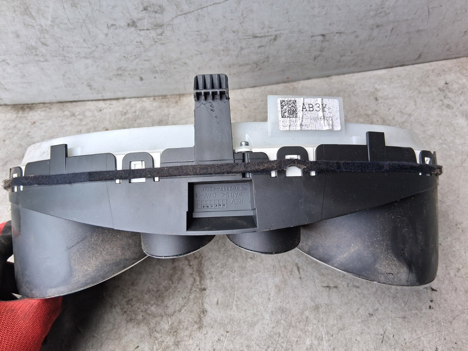 2012 VAUXHALL ASTRA J SPEEDOMETER CLUSTER SURROUND TRIM PANEL 13356300