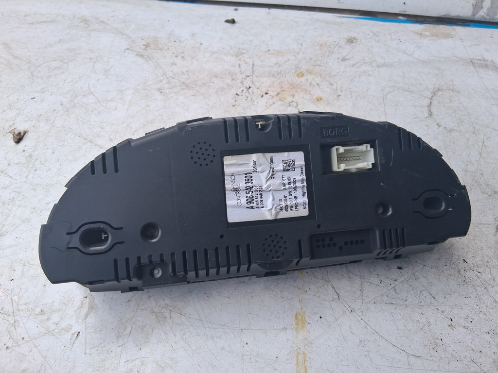 2010 MERCEDES BENZ SPRINTER W906 2.1 DIESEL MAN SPEEDOMETER INSTRUMENT CLUSTER