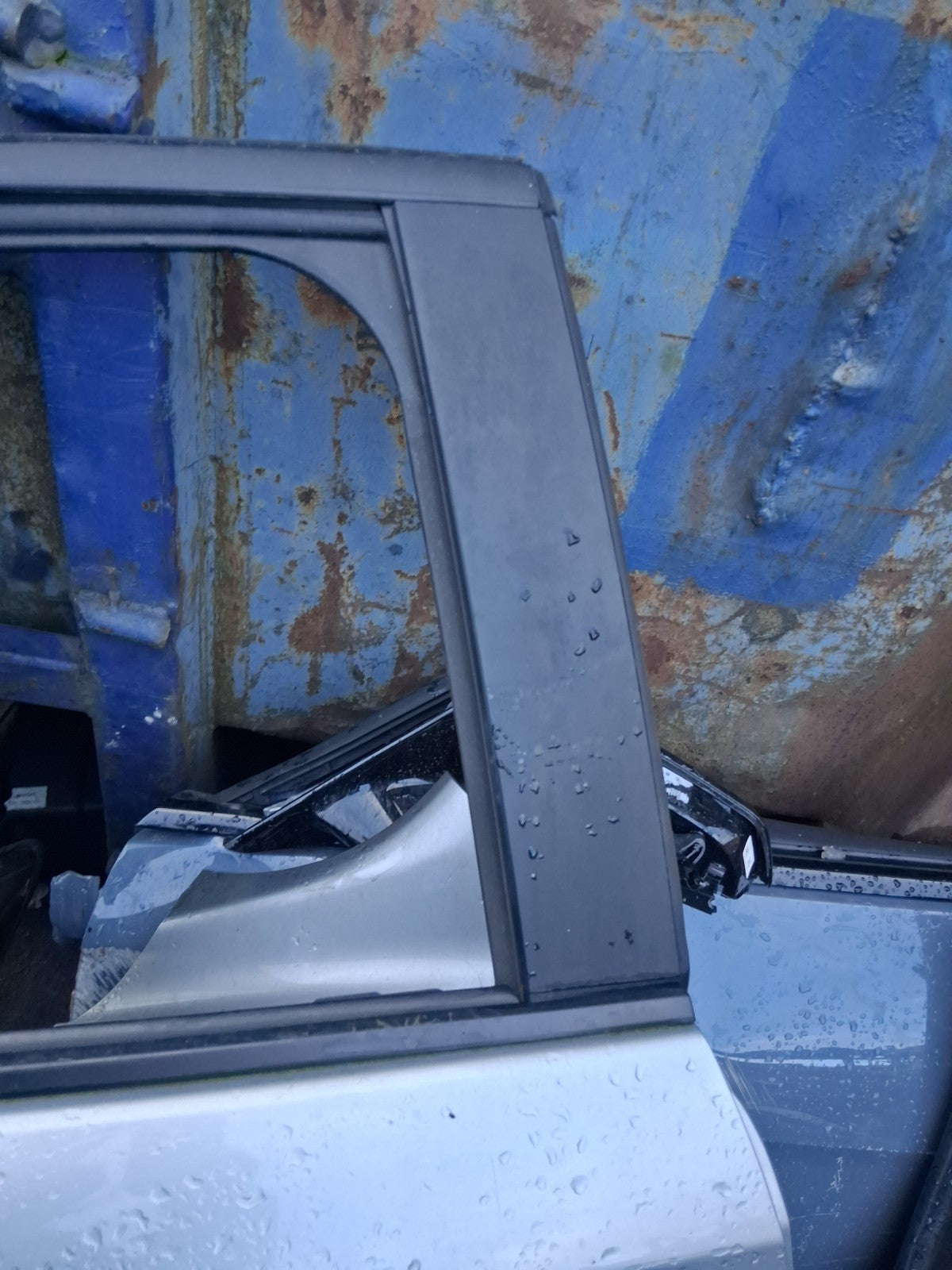 2013 MAZDA CX 5 MK1 OSR DRIVER SIDE REAR RIGHT BARE DOOR LIQUID SILVER P38