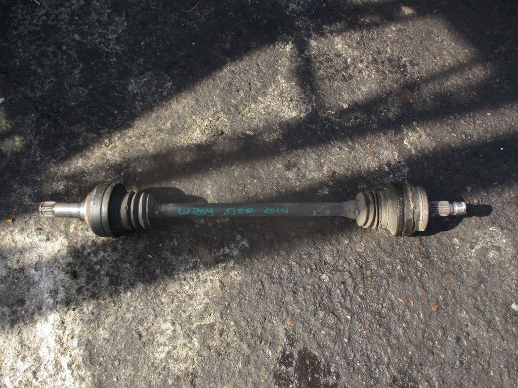 2014 MERCEDES BENZ C CLASS W204 OSR DRIVER SIDE REAR DRIVESHAFT A2113570091