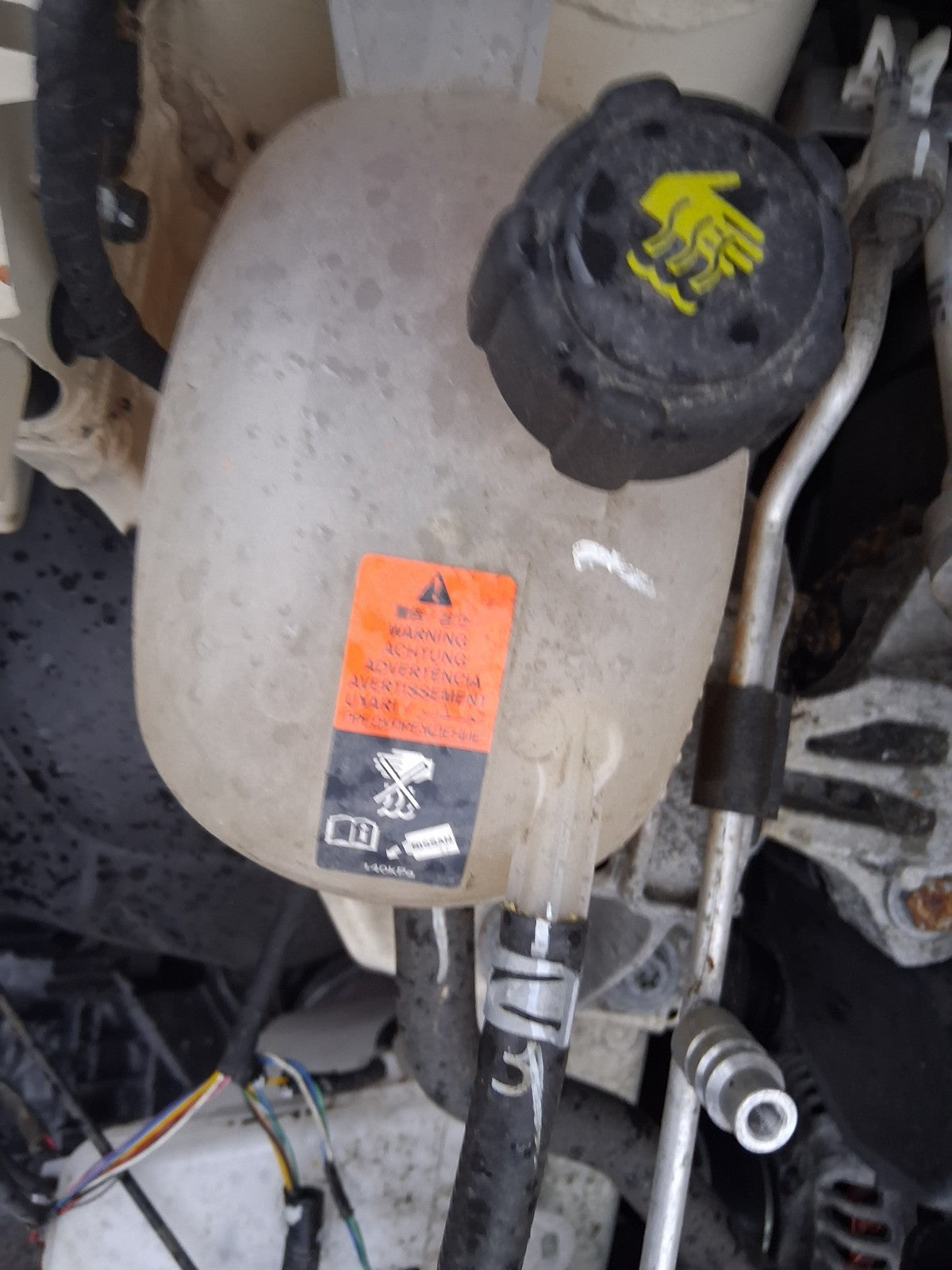 2018 NISSAN MICRA K14 1.5 DIESEL COOLANT WATER EXPANSION OVERFLOW TANK