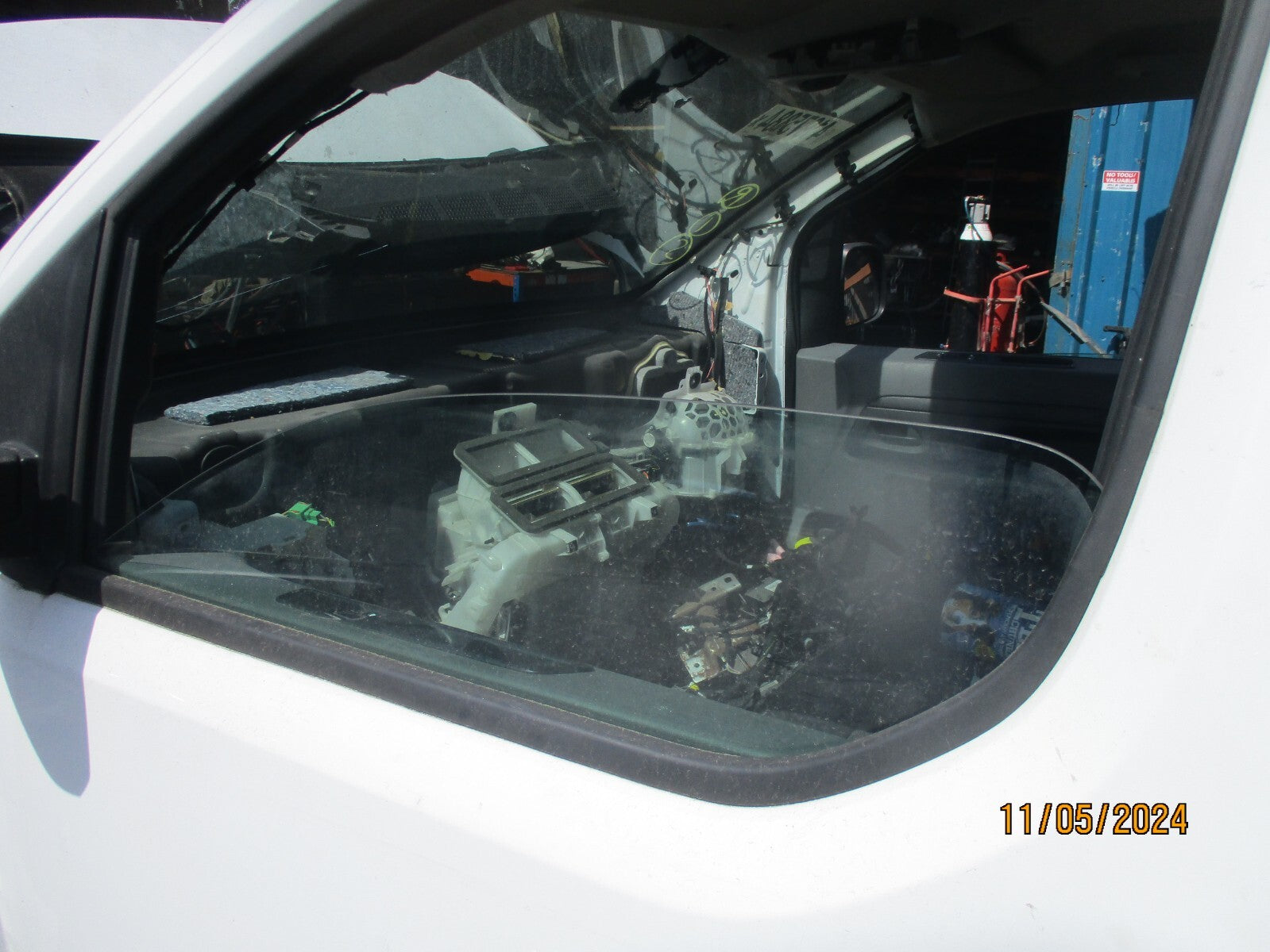 VAUXHALL VIVARO C MK3 2020 NSF PASSENGER SIDE FRONT WINDOW GLASS ONLY