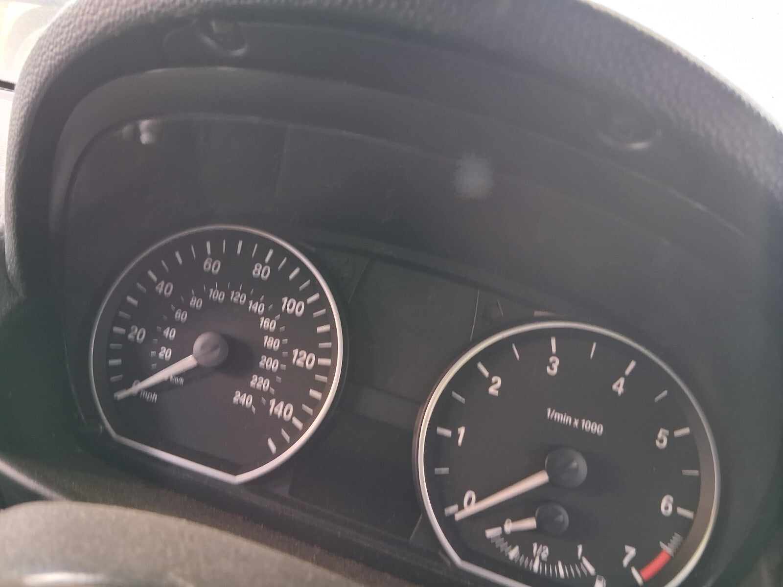 2011 BMW 1 SERIES SPEEDOMETER INSTRUMENT CLUSTER GAUGE