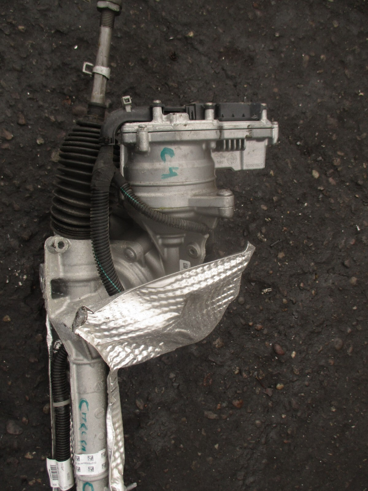 2021 CITROEN C4 MK3 1.2 PETROL POWER STEERING RACK 6900008834