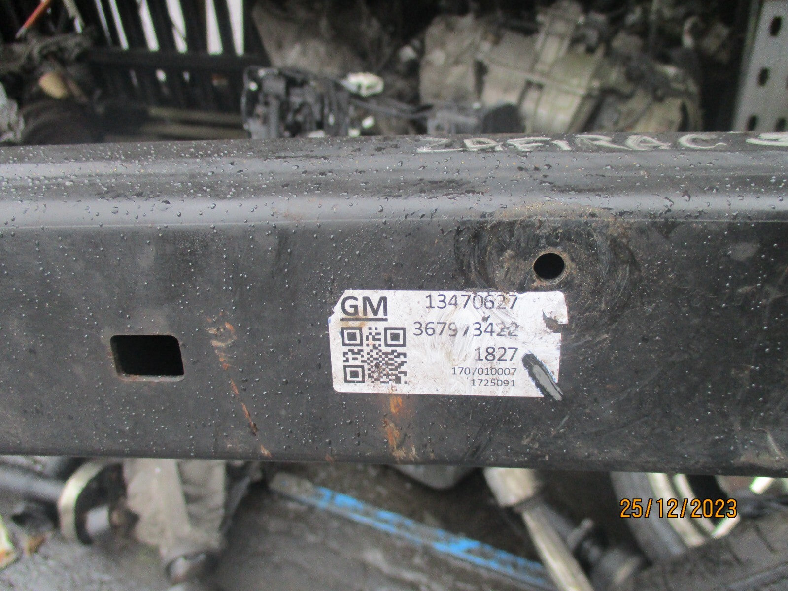 VAUXHALL ZAFIRA C 2016 1.4 PETROL FRONT SUBFRAME CARRIER 13470627