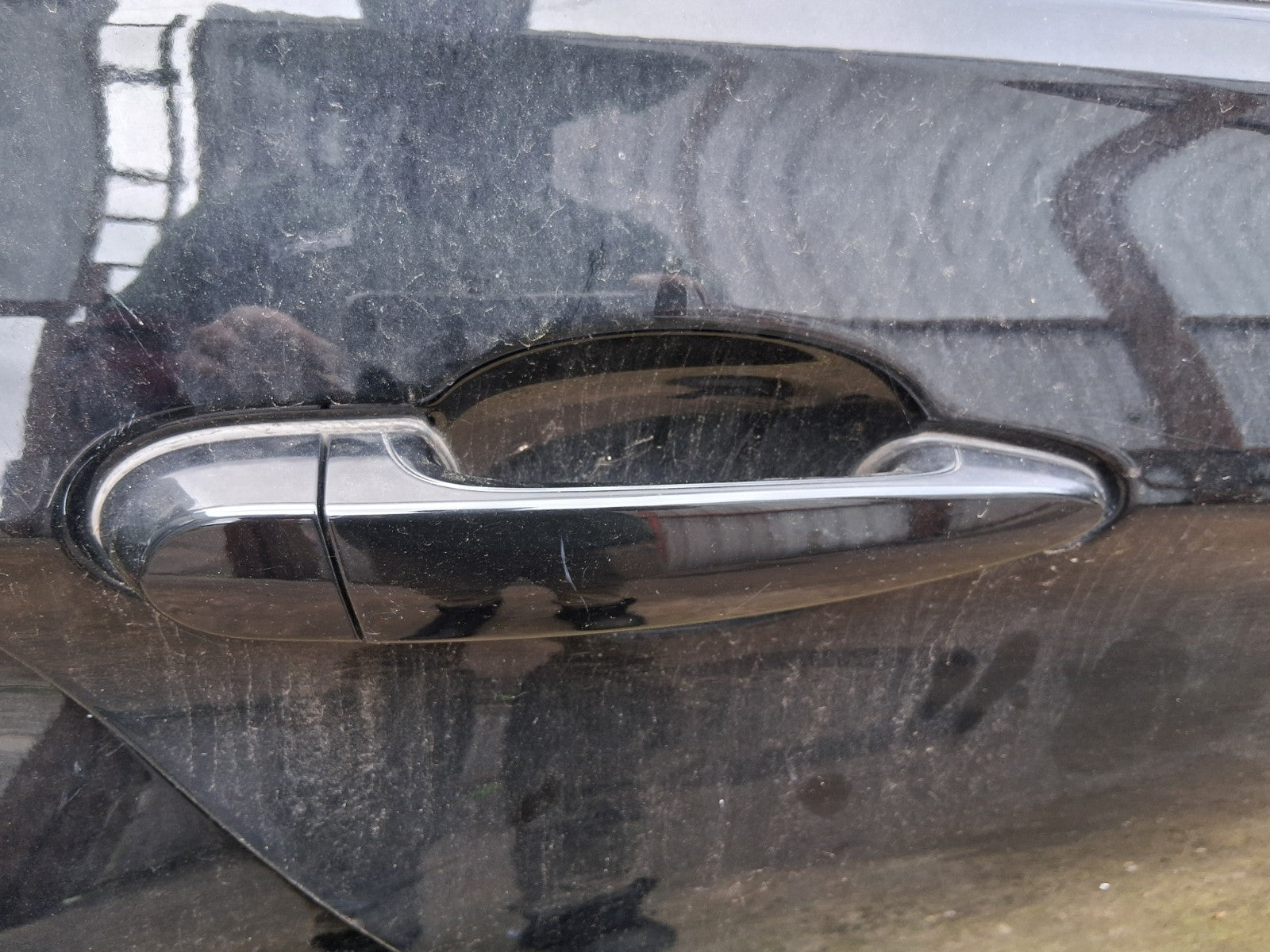 2015 BMW 3 SERIES F30 ESTATE OSR DRIVER SIDE REAR RIGHT EXTERIOR DOOR HANDLE