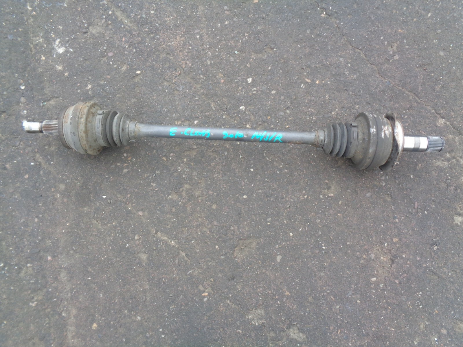 MERCEDES BENZ W212 E CLASS 2010 NSR PASSENGER SIDE REAR DRIVESHAFT
