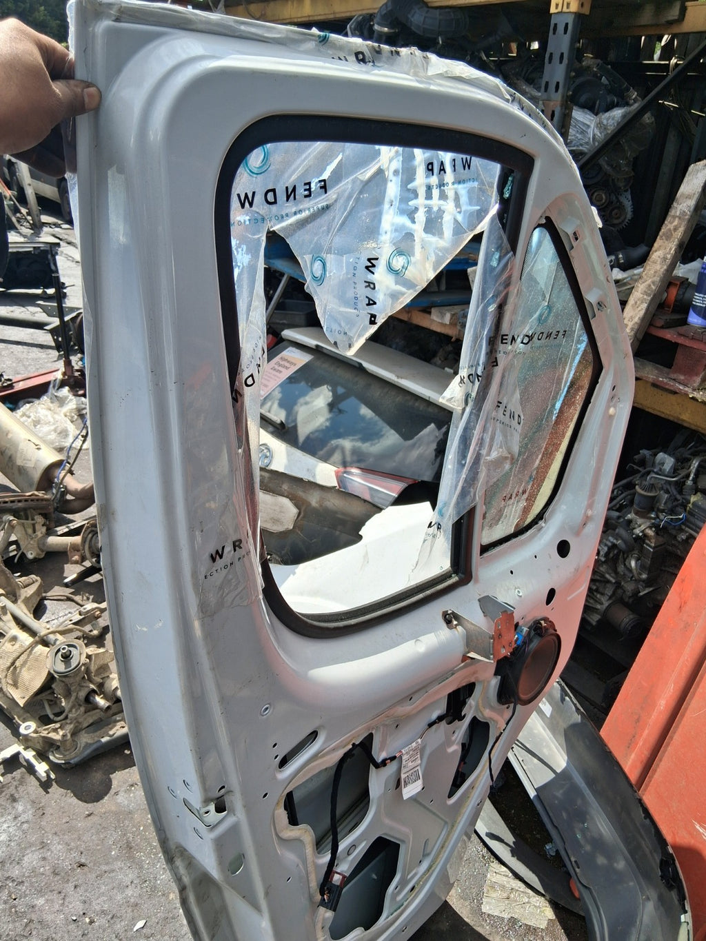 2024 FIAT DUCATO MK3 NSF PASSENGER SIDE FRONT BARE DOOR WHITE