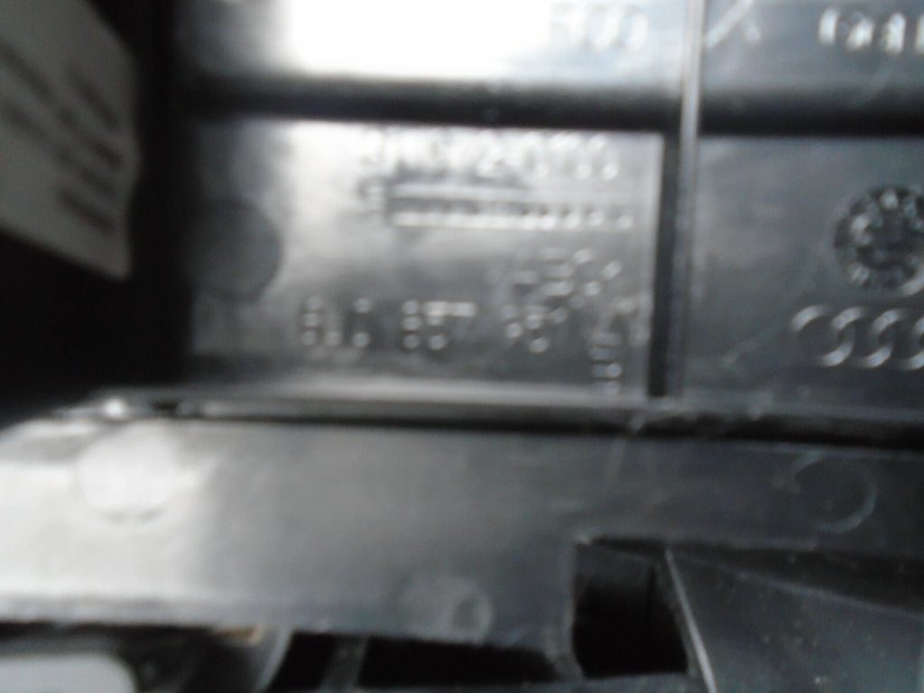 AUDI TT 2012 8J CENTERE CONSOLE COMPARTMENT FRONT PANEL