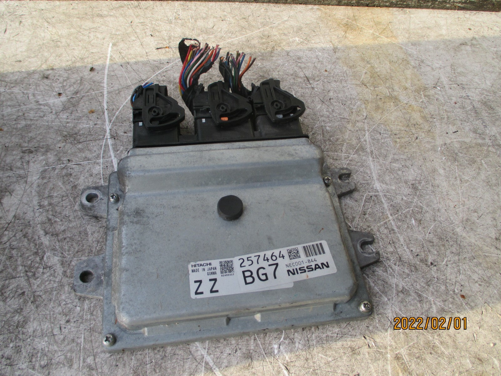 NISSAN MICRA K13 2014 1.2 PETROL ENGINE CONTROL MODULE ECU NEC001844