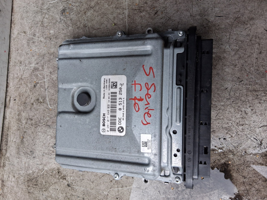 2012 BMW 5 SERIES F10 2.0 DIESEL ECU ENGINE CONTROL UNIT MODULE 0281017648