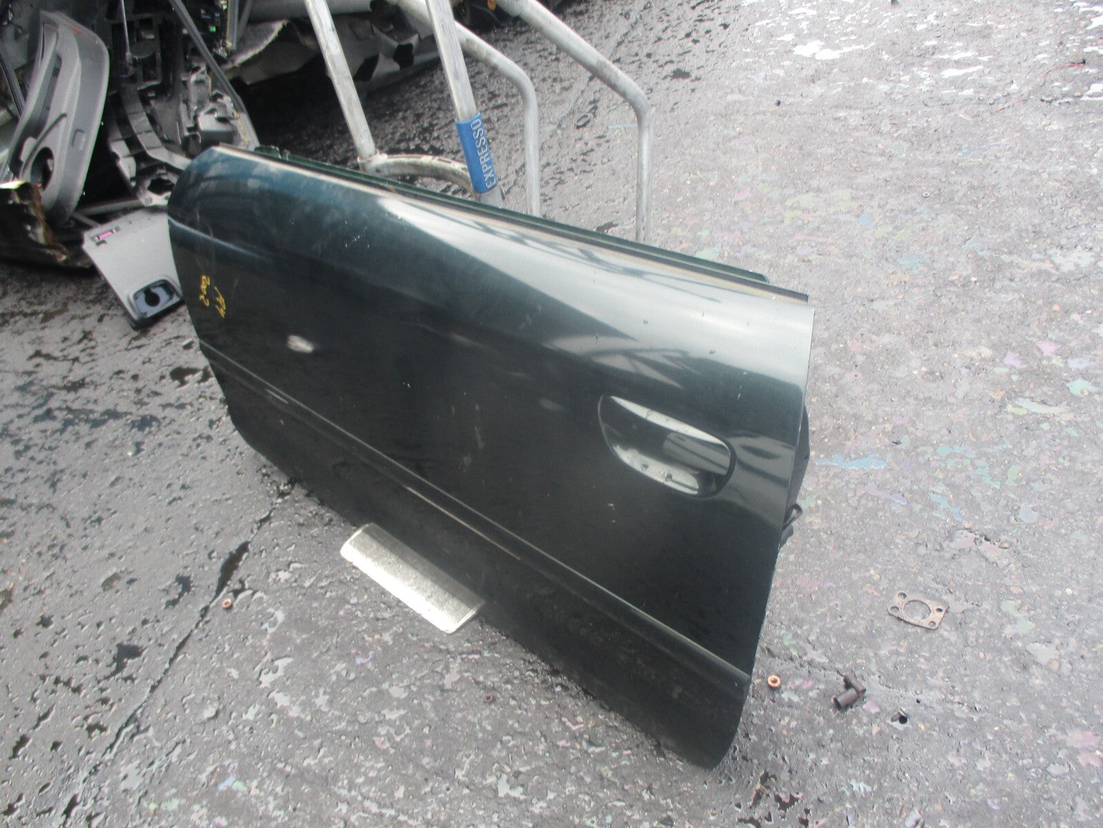 AUDI A4 B6 2002 CONVERTIBLE NS PASSENGER SIDE BARE DOOR GREEN