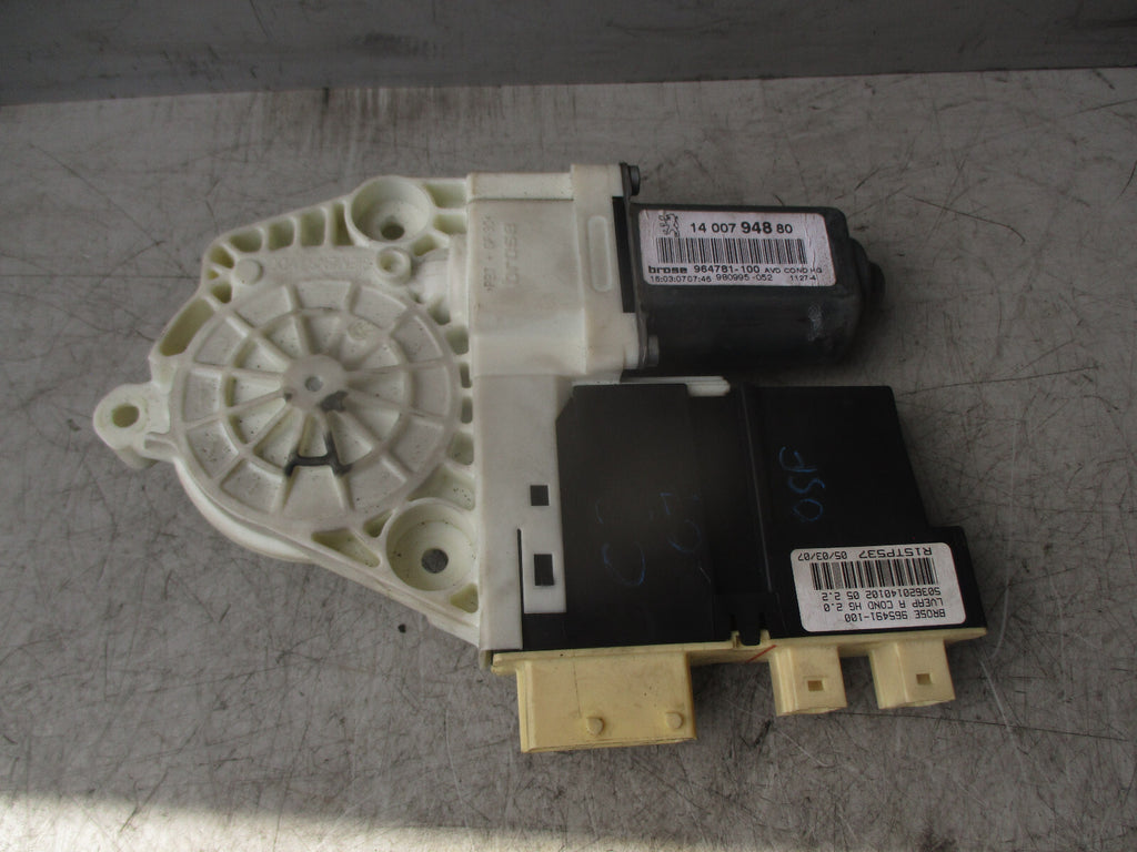 2007 CITROEN C8 MK1 OSF DRIVER FRONT RIGHT WINDOW MOTOR 1400794880