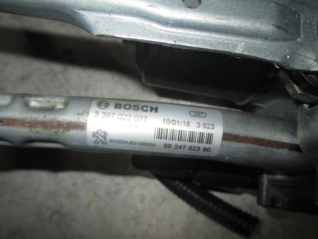 VAUXHALL GRANDLAND X 2018 FRONT WINDSCREEN WIPER MOTOR LINKAGES 9824762380