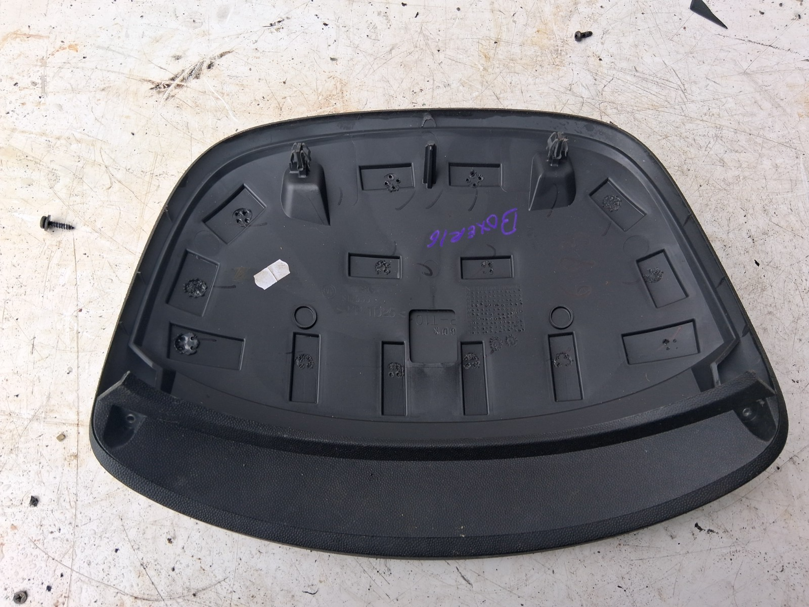 2016 PEUGEOT BOXER MK3 SPEEDO CLUSTER SURROUND TRIM PANEL COVER 1308166070