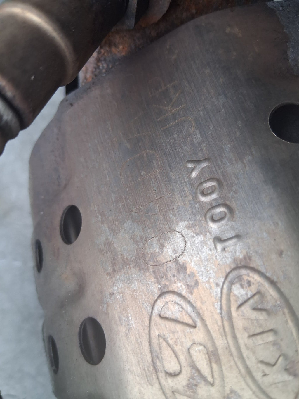 2018 HYUNDAI I10 1.0 PETROL CAT DPF CATALYTIC CONVERTER PARTICULATE FILTER