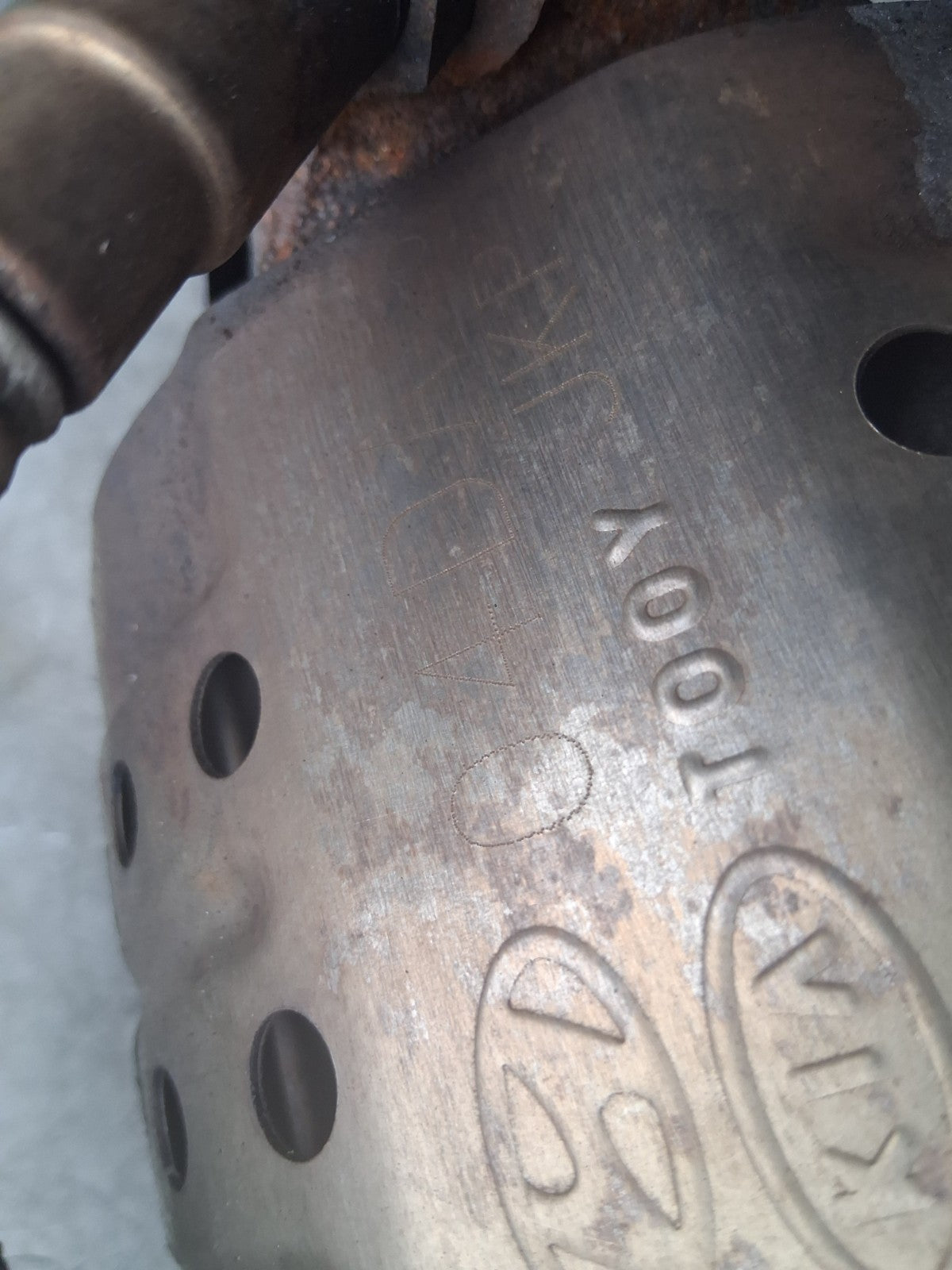2018 HYUNDAI I10 1.0 PETROL CAT DPF CATALYTIC CONVERTER PARTICULATE FILTER