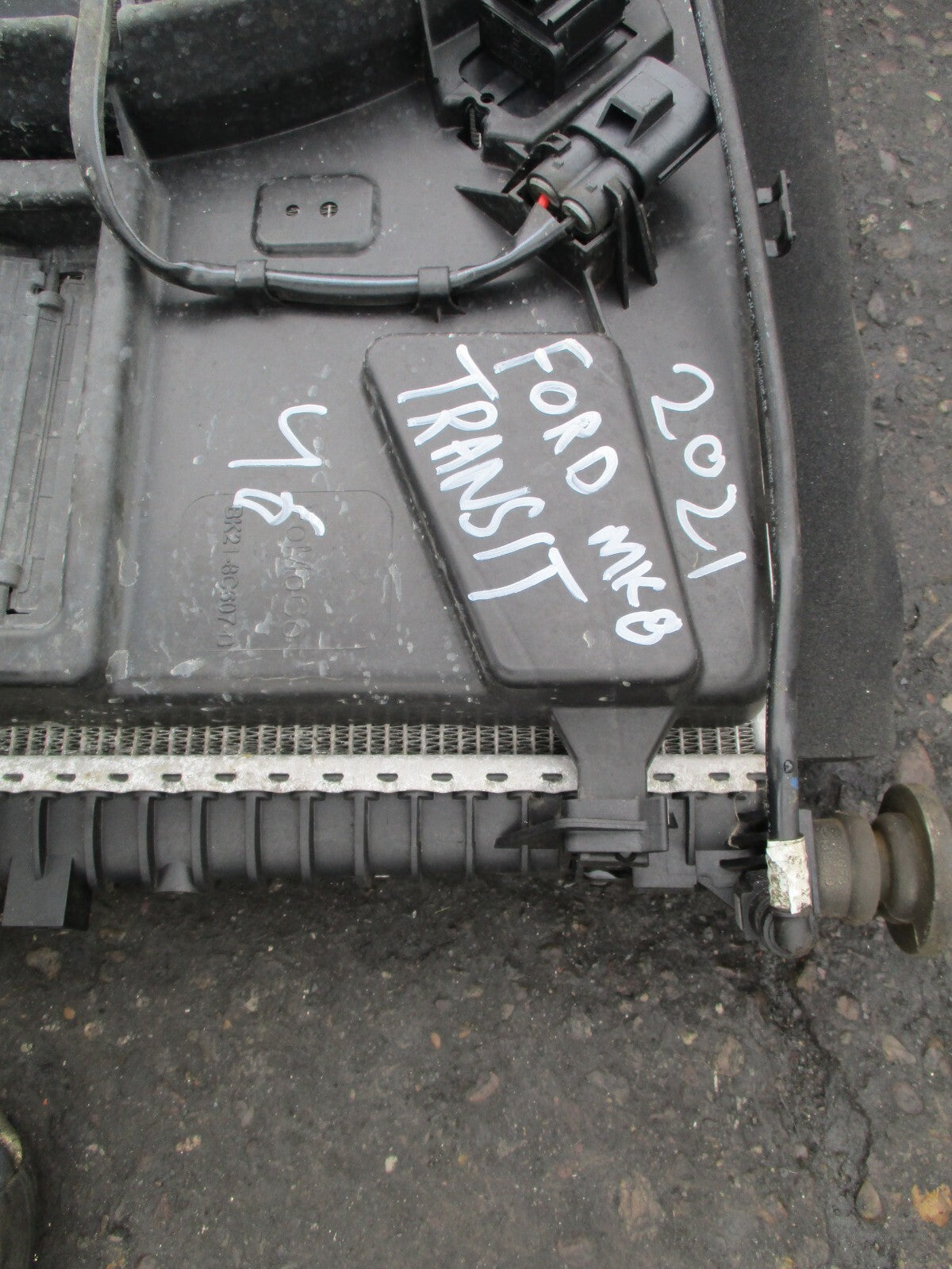 2021 FORD TRANSIT 350 MK8 2.0 DIESEL RADIATOR RADPACK GK218C342BC BK218C607DA