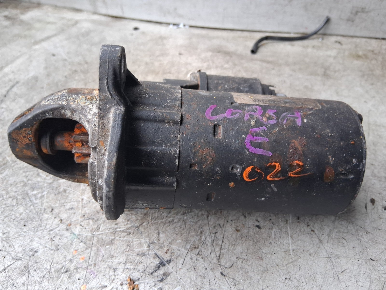 2018 VAUXHALL CORSA E MK4 1.4 PETROL STARTER MOTOR 986026120