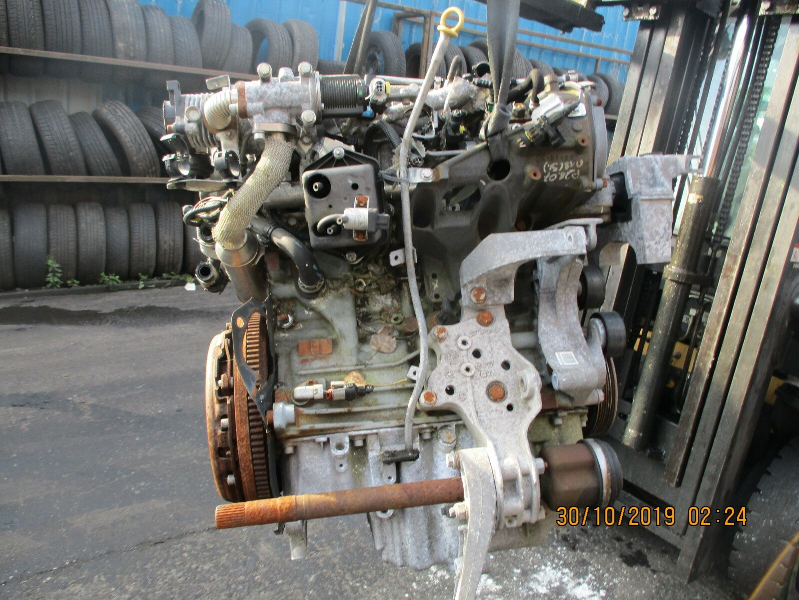 FIAT BRAVO 1.9 JTD DIESEL ENGINE WITH PUMP INJECTORS 192A8000