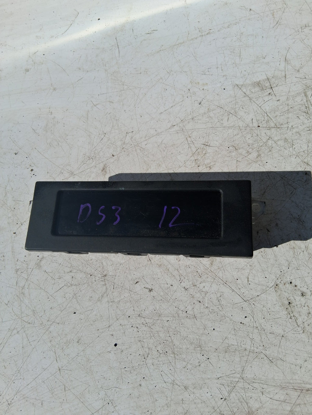 2012 CITROEN DS3 MULTIFUNCTION DISPLAY DASHBOARD 5555502902