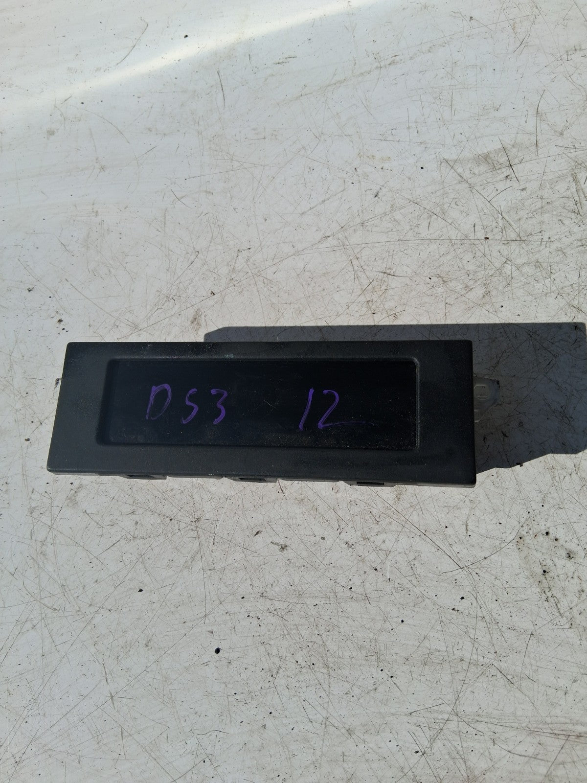 2012 CITROEN DS3 MULTIFUNCTION DISPLAY DASHBOARD 5555502902
