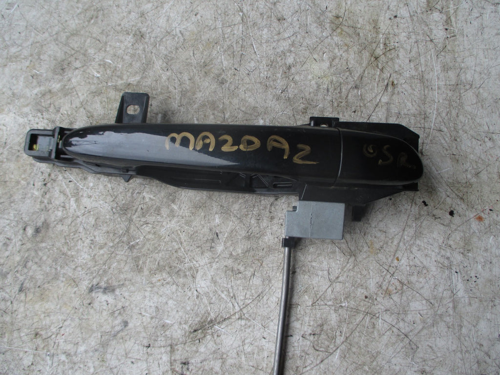 MAZDA 2 2008 MK2 OSR DRIVER SIDE REAR DOOR HANDLE