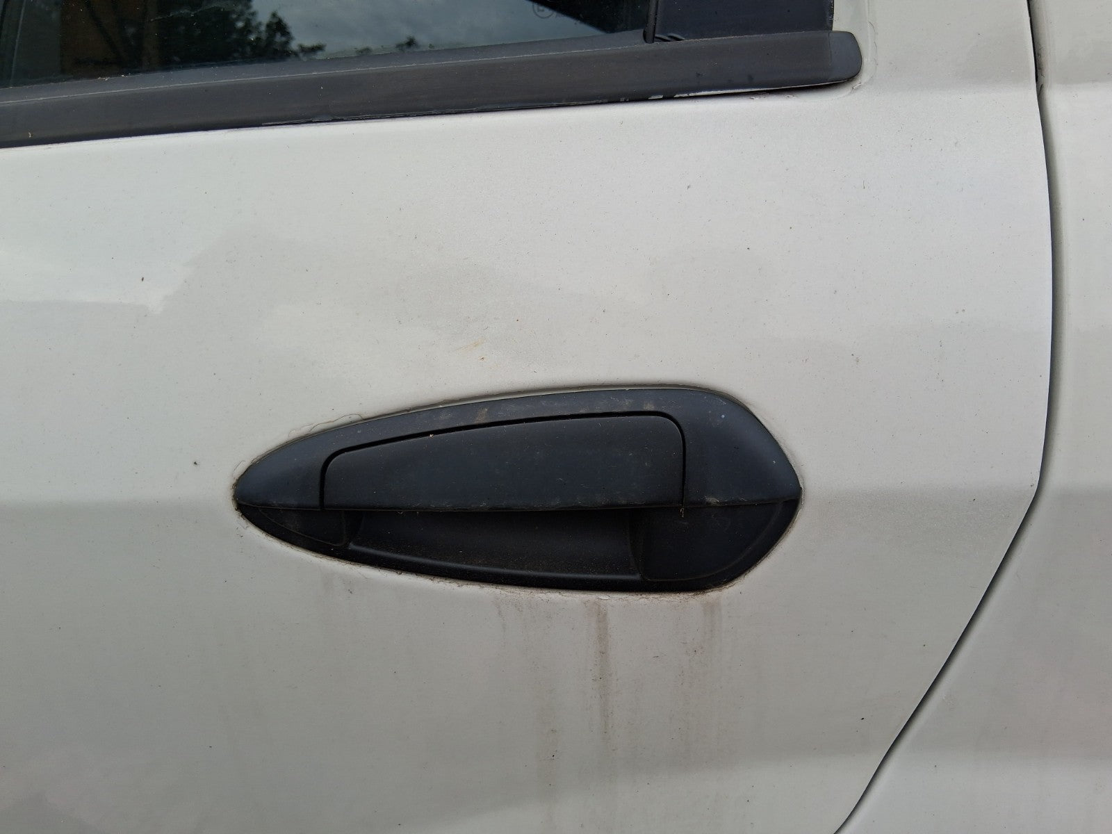 2014 FIAT PUNTO FACELIFT 5 DOOR MK3 NSR COMPLETE PASSENGER SIDE REAR DOOR WHITE