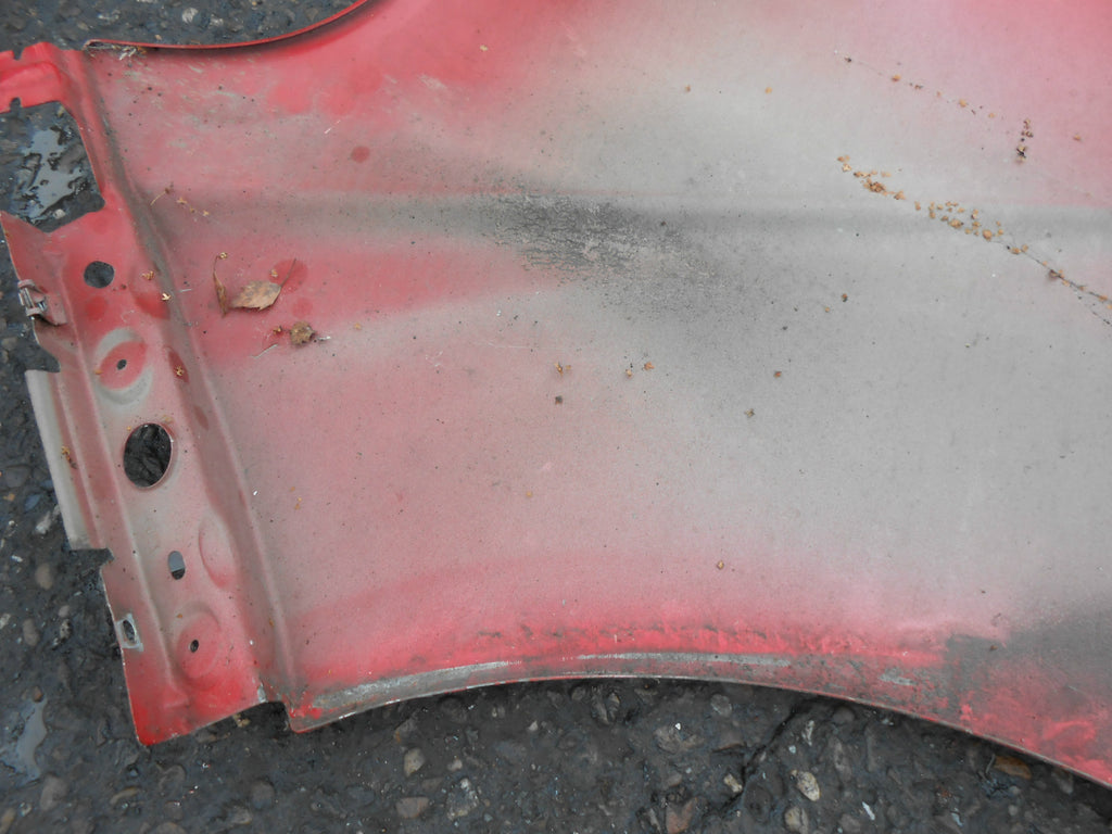 RENAULT TRAFIC 2005 PRE FACELIFT OSF DRIVER SIDE FRONT WING PANEL RED