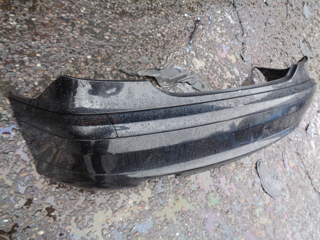 MERCEDES BENZ C-CLASS CL203 COUPE 2006 COMPLETE  REAR BUMPER BLACK