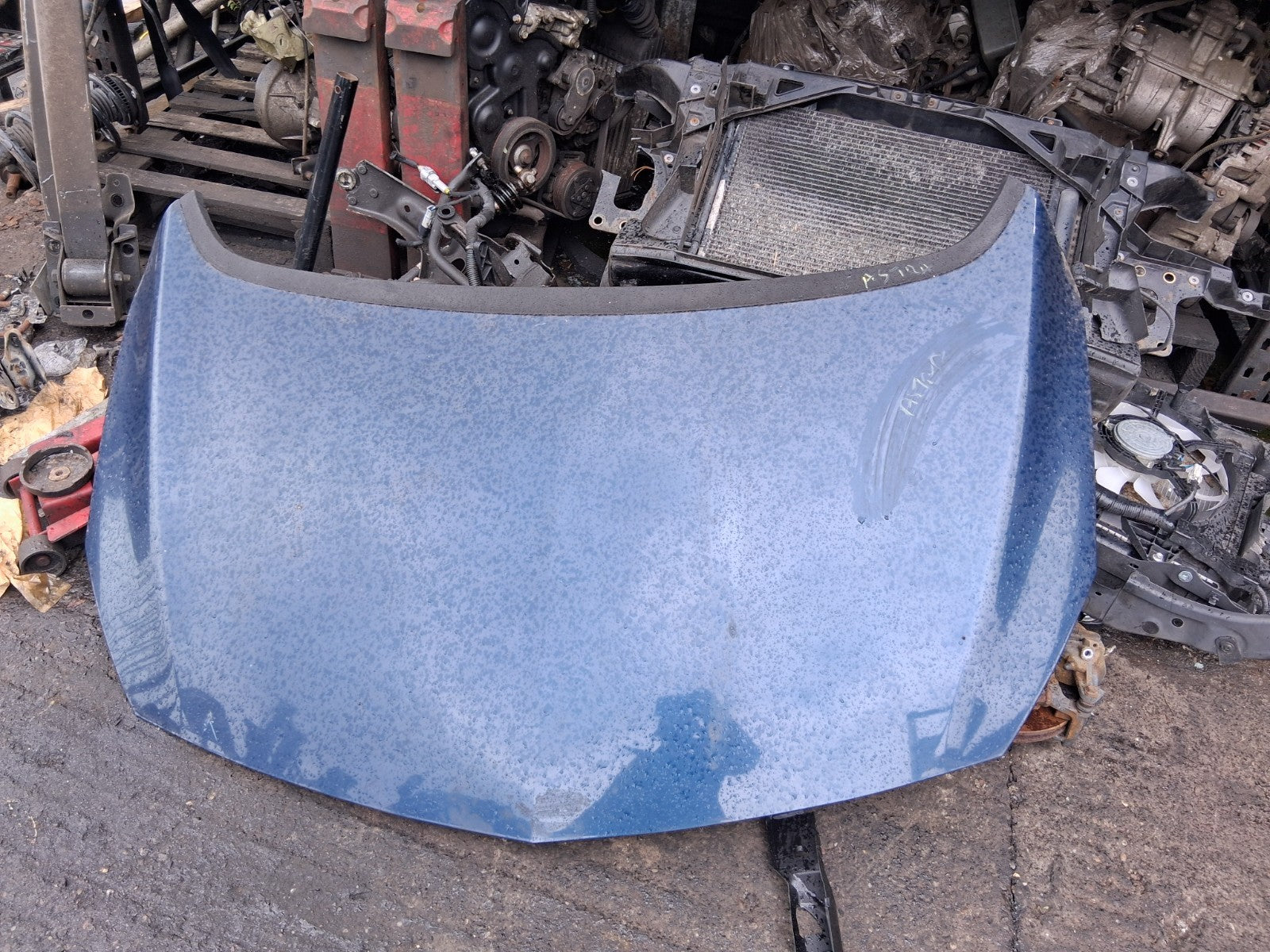 2013 VAUXHALL ASTRA J MK6 FRONT BONNET HOOD PANEL BLUE