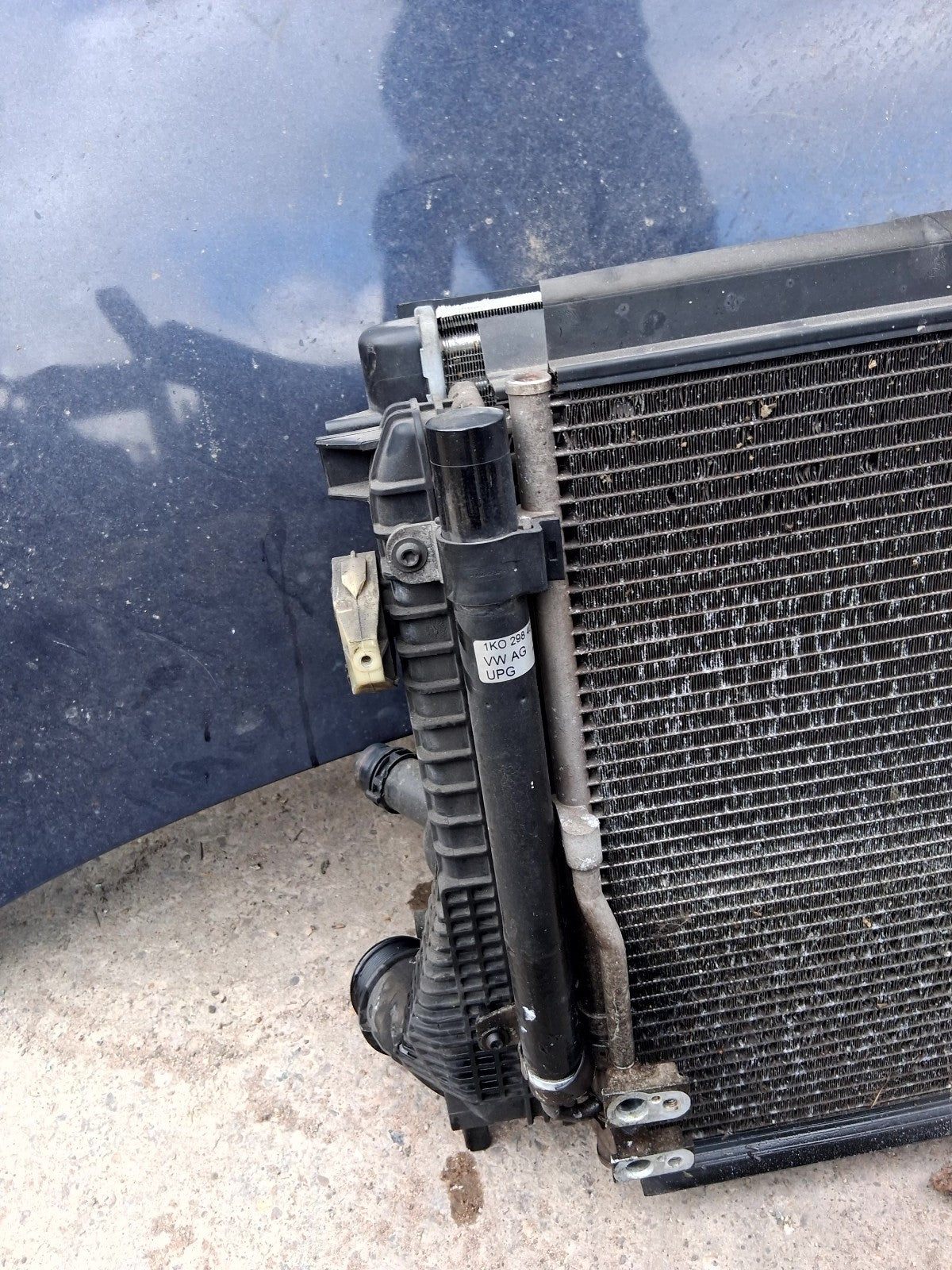 2014 VW VOLKSWAGEN PASSAT B7 2.0 DIESEL COMPLETE RAD PACK RADIATOR FRONT PANEL