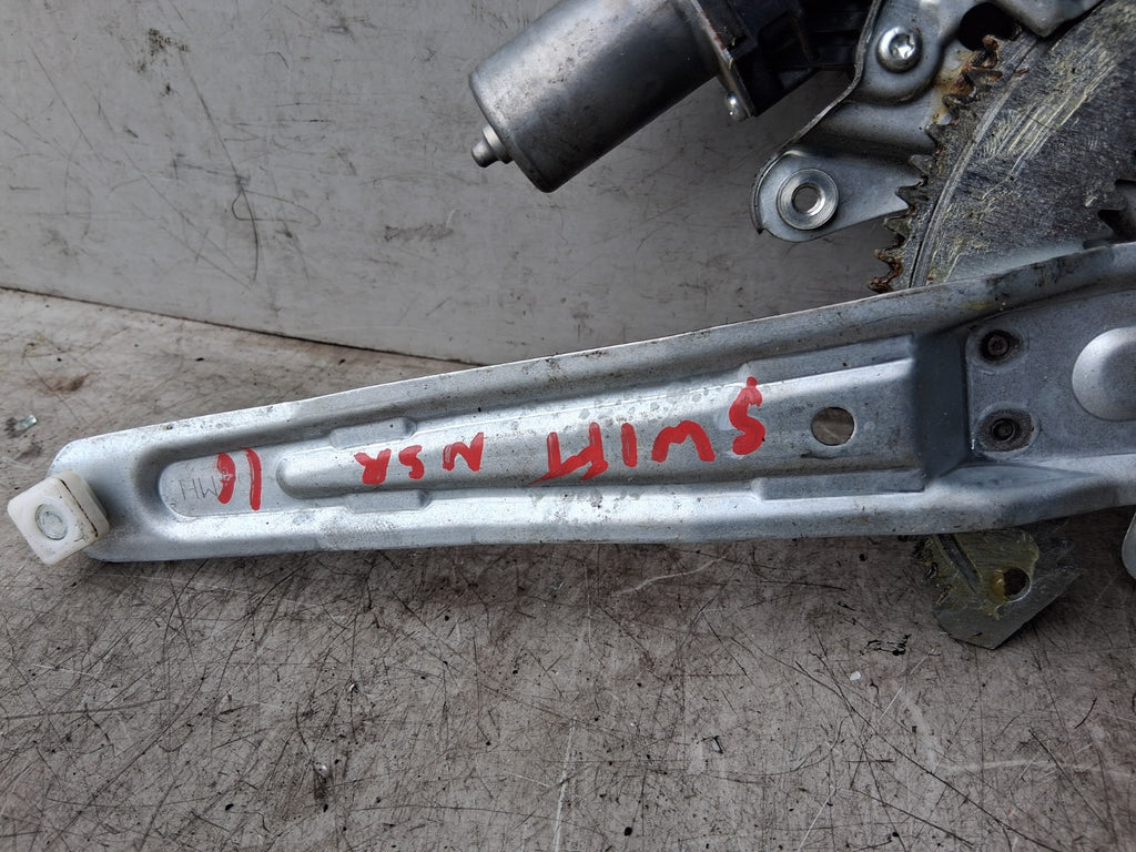 SUZUKI SWIFT MK3 2016 NSR PASSENGER SIDE REAR LEFT WINDOW MOTOR & REGULATOR