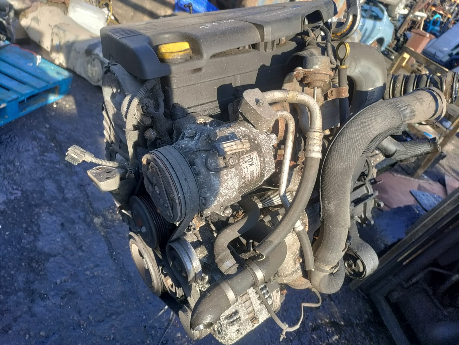 VAUXHALL ZAFIRA B 2010 1.7 DIESEL COMPLETE ENGINE A17DTR